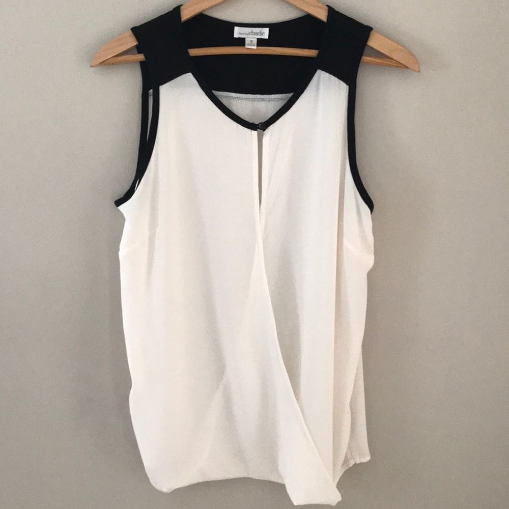 NWT Semi sheer dressy top